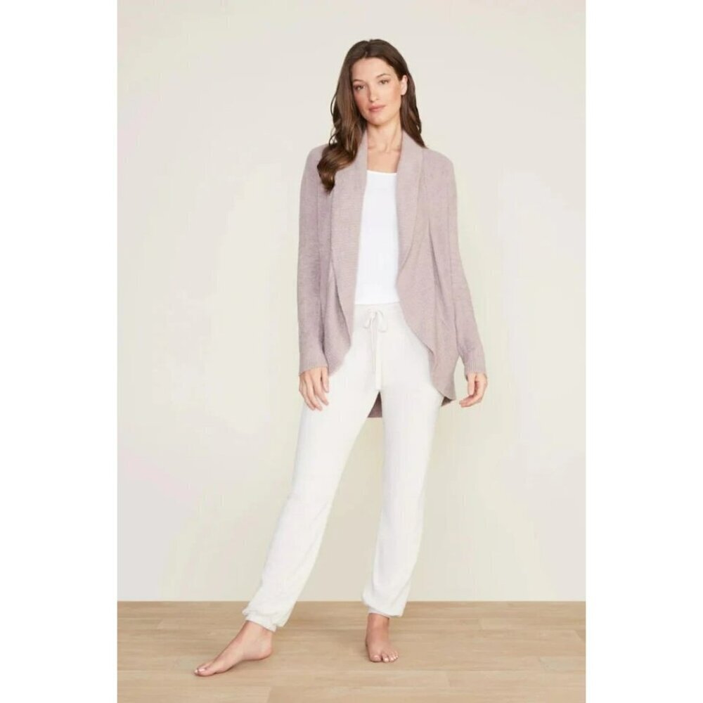 Barefoot Dreams CozyChic Lite Circle Cardi Deep Taupe L/XL